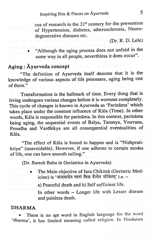 INSPIRING BITS & PIECES ON AYURVEDA